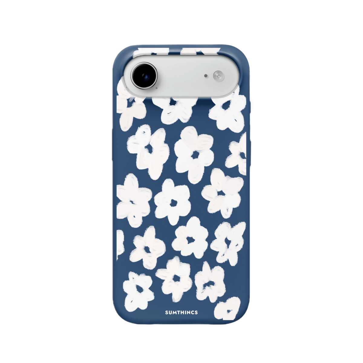 iPhone 17 Air Blossoms Premium Telefon Kılıfı Pasifik Mavi - SUMTHINCS