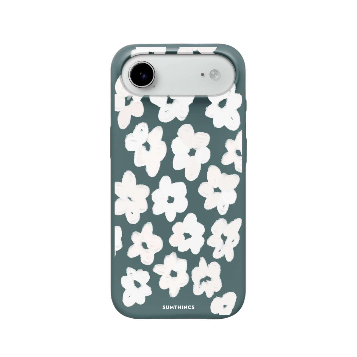 iPhone 17 Air Blossoms Premium Telefon Kılıfı Kaktüs Yeşili - SUMTHINCS