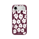 iPhone 17 Air Blossoms Premium Telefon Kılıfı Bordo - SUMTHINCS