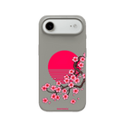 iPhone 17 Air Cherry Blossom Dawn Premium Telefon Kılıfı Gri - SUMTHINCS