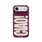 iPhone 17 Air CIAO! Premium Telefon Kılıfı Bordo - SUMTHINCS