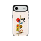 iPhone 17 Air Crossroad Leather Vegan Deri Telefon Kılıfı Bej - SUMTHINCS