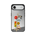 iPhone 17 Air Crossroad Mirror Aynalı Telefon Kılıfı - SUMTHINCS