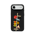 iPhone 17 Air Crossroad Premium Telefon Kılıfı Siyah - SUMTHINCS