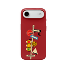 iPhone 17 Air Crossroad Premium Telefon Kılıfı Kırmızı - SUMTHINCS