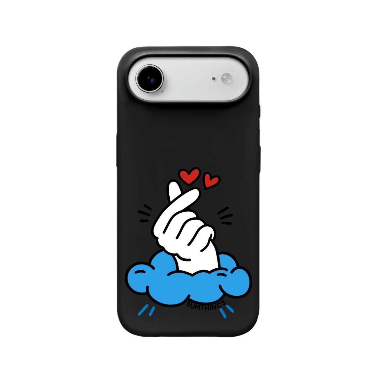 iPhone 17 Air Crush Premium Telefon Kılıfı Siyah - SUMTHINCS