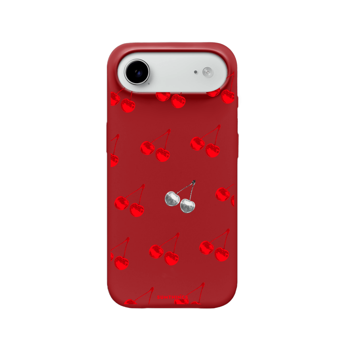 iPhone 17 Air Disco Cherry Premium Telefon Kılıfı Kırmızı - SUMTHINCS