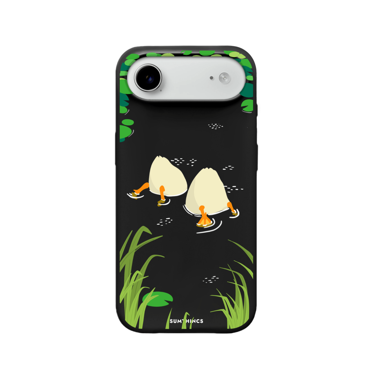 iPhone 17 Air Ducks Premium Telefon Kılıfı Siyah - SUMTHINCS