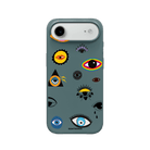 iPhone 17 Air Eye Stickers Premium Telefon Kılıfı Kaktüs Yeşili - SUMTHINCS