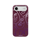 iPhone 17 Air Faces Premium Telefon Kılıfı Bordo - SUMTHINCS