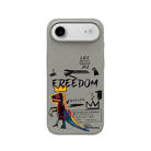 iPhone 17 Air Freedom Premium Telefon Kılıfı Pasifik Mavi - SUMTHINCS