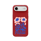 iPhone 17 Air Fresh Flowers Premium Telefon Kılıfı Kırmızı - SUMTHINCS