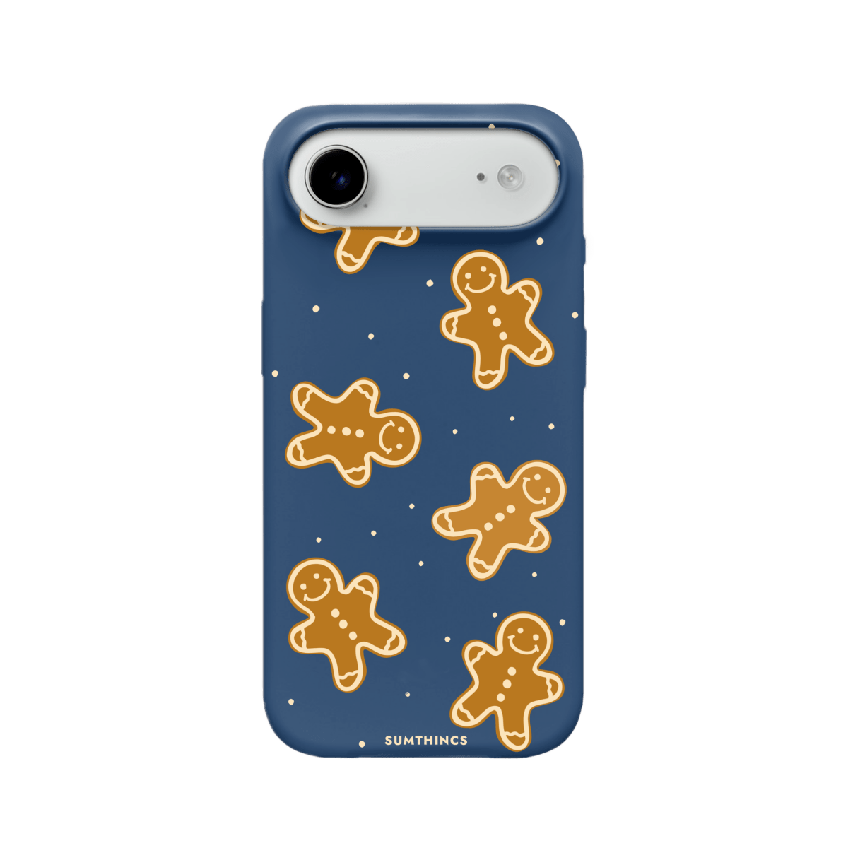 iPhone 17 Air Gingerbread Man Premium Telefon Kılıfı Pasifik Mavi - SUMTHINCS