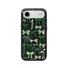 iPhone 17 Air Green Garland Premium Telefon Kılıfı Siyah - SUMTHINCS