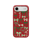 iPhone 17 Air Green Garland Premium Telefon Kılıfı Kırmızı - SUMTHINCS