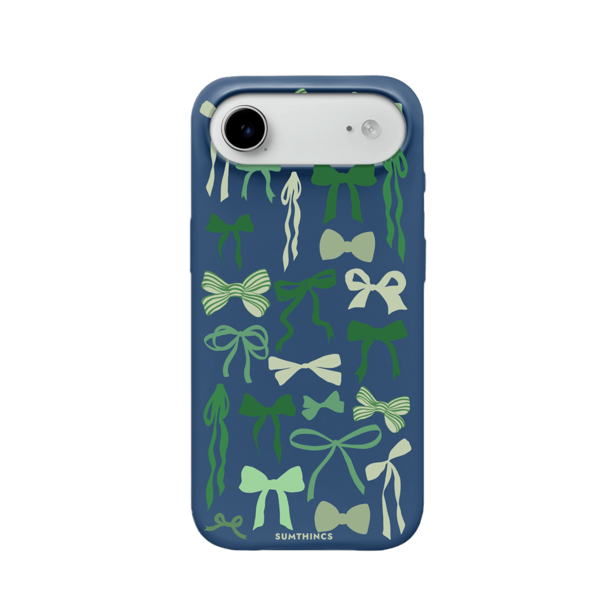 iPhone 17 Air Green Garland Premium Telefon Kılıfı Pasifik Mavi - SUMTHINCS
