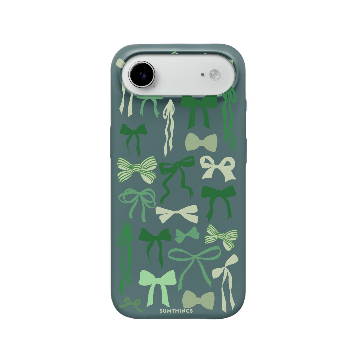 iPhone 17 Air Green Garland Premium Telefon Kılıfı Kaktüs Yeşili - SUMTHINCS