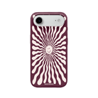 iPhone 17 Air Happy Little Sun Premium Telefon Kılıfı Bordo - SUMTHINCS