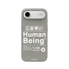 iPhone 17 Air Human Being Premium Telefon Kılıfı Gri - SUMTHINCS