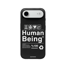 iPhone 17 Air Human Being Premium Telefon Kılıfı Siyah - SUMTHINCS