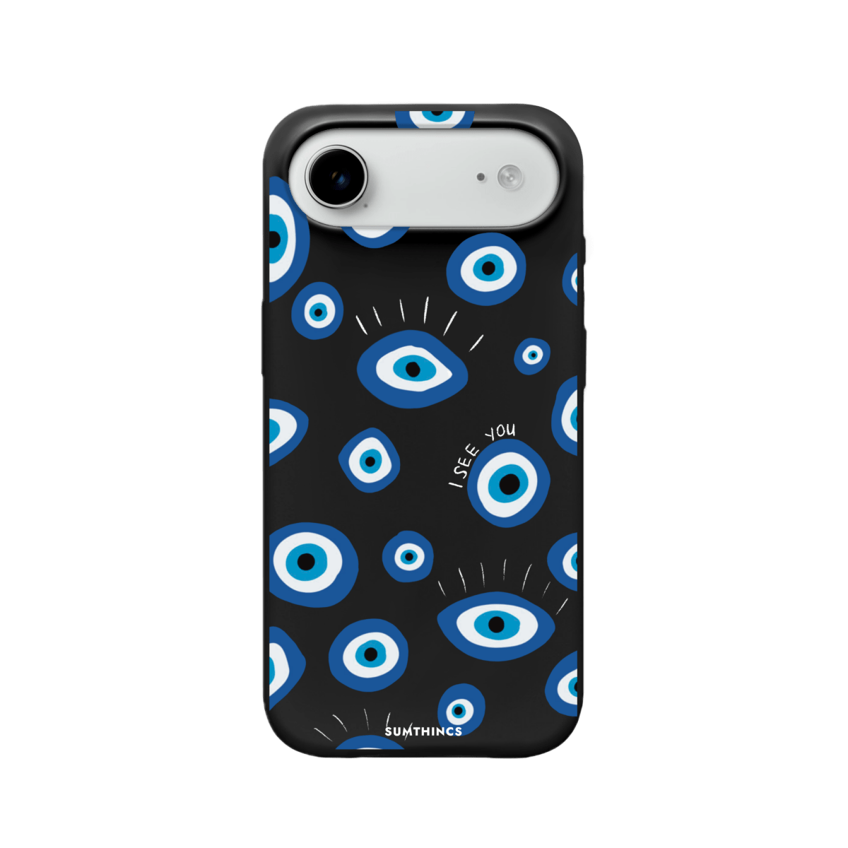 iPhone 17 Air I See You Premium Telefon Kılıfı Siyah - SUMTHINCS