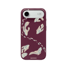 iPhone 17 Air Koi Fish Premium Telefon Kılıfı Bordo - SUMTHINCS