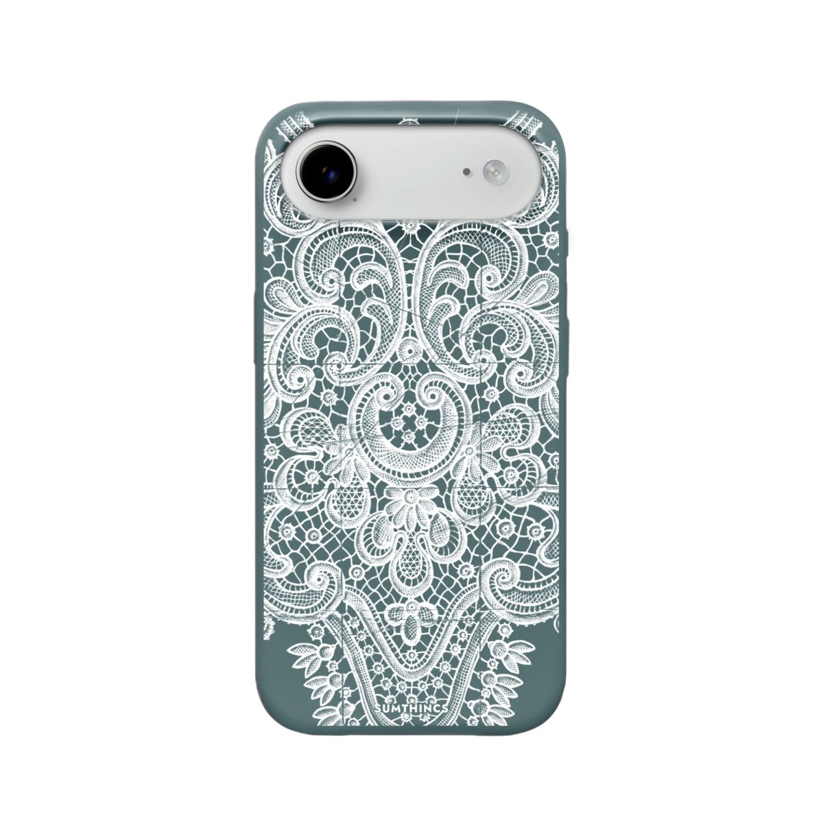 iPhone 17 Air Lacework Premium Telefon Kılıfı Kaktüs Yeşili - SUMTHINCS