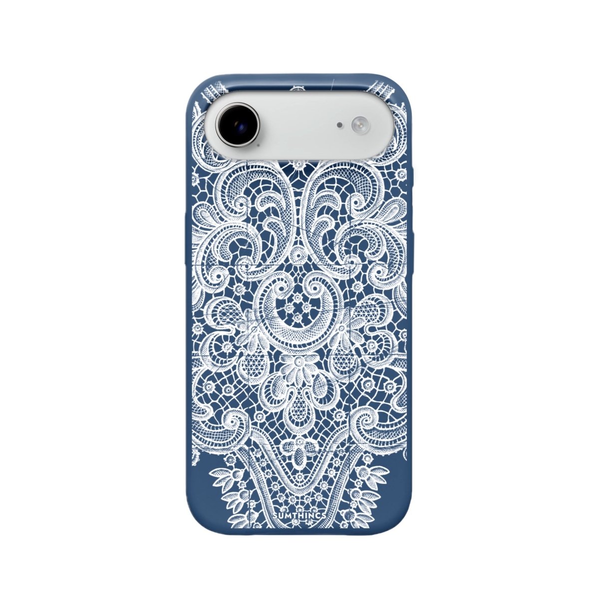 iPhone 17 Air Lacework Premium Telefon Kılıfı Pasifik Mavi - SUMTHINCS