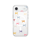 iPhone 17 Air Little Bows Clear Magsafe Şeffaf Telefon Kılıfı - SUMTHINCS