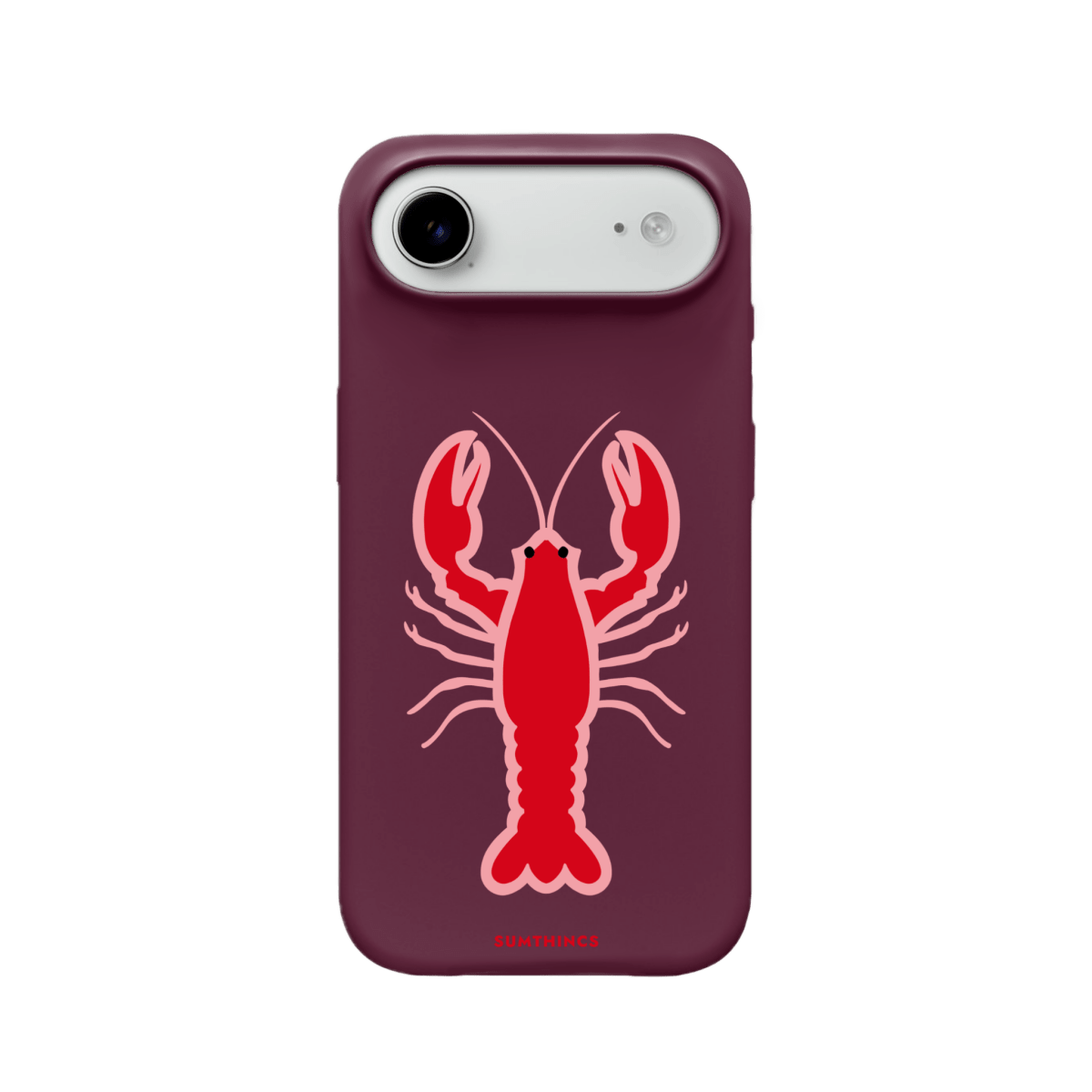 iPhone 17 Air Lobster Premium Telefon Kılıfı Bordo - SUMTHINCS