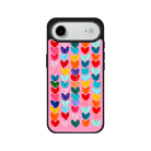 iPhone 17 Air Lovestorm Leather Vegan Deri Telefon Kılıfı Pembe - SUMTHINCS