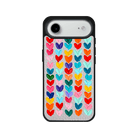 iPhone 17 Air Lovestorm Leather Vegan Deri Telefon Kılıfı Gri - SUMTHINCS