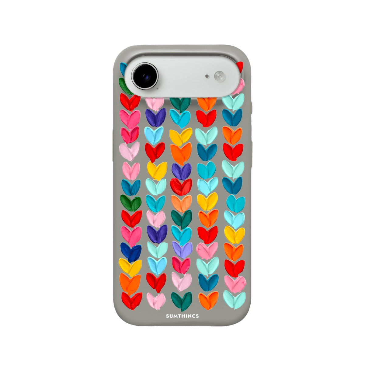 iPhone 17 Air Lovestorm Premium Telefon Kılıfı Gri - SUMTHINCS