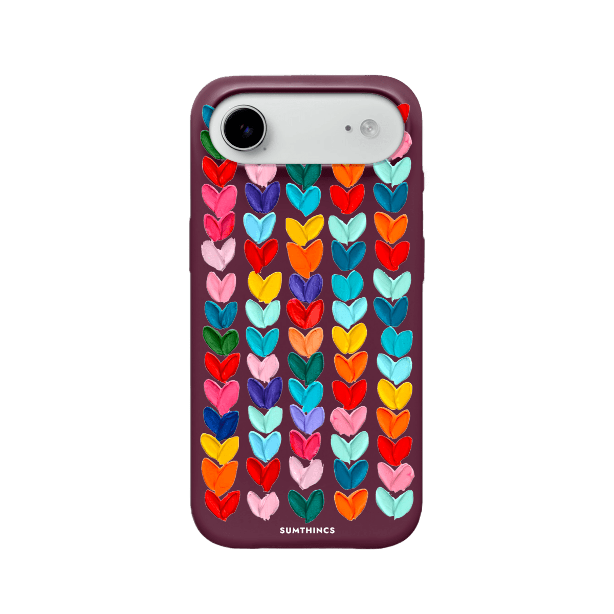 iPhone 17 Air Lovestorm Premium Telefon Kılıfı Bordo - SUMTHINCS