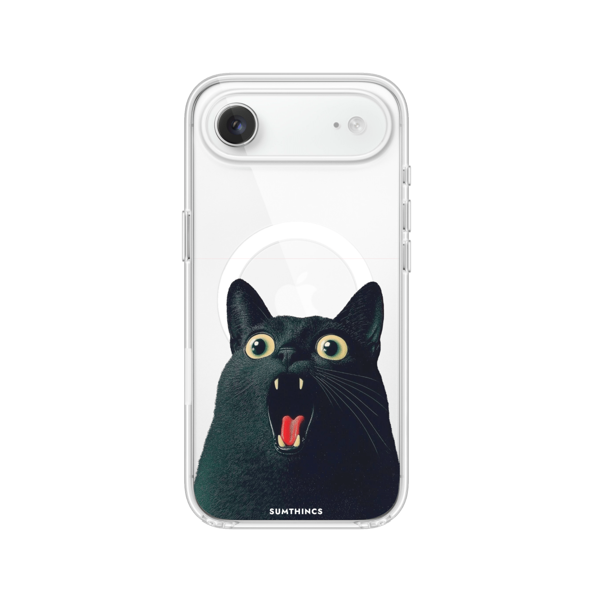 iPhone 17 Air Meoww Clear Magsafe Telefon Kılıfı - SUMTHINCS