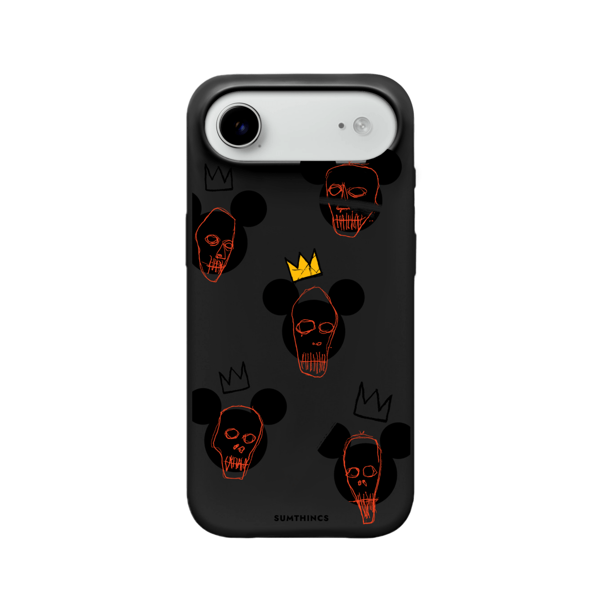 iPhone 17 Air Mickeys Midnight Premium Telefon Kılıfı Siyah - SUMTHINCS