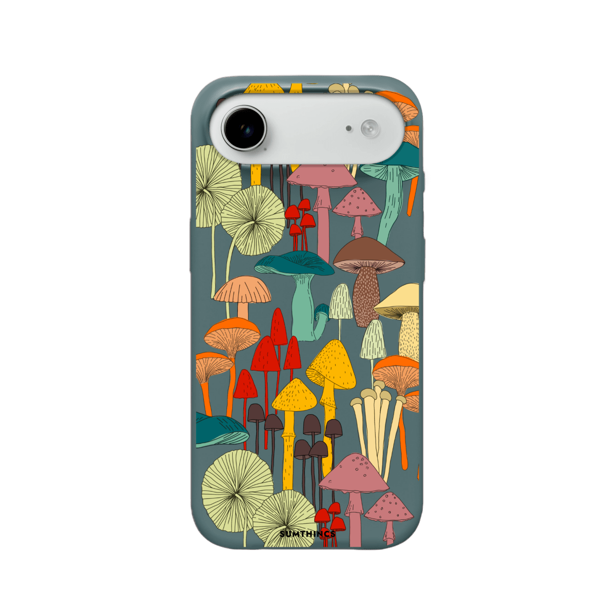 iPhone 17 Air Mushrooms Premium Telefon Kılıfı Kaktüs Yeşili - SUMTHINCS