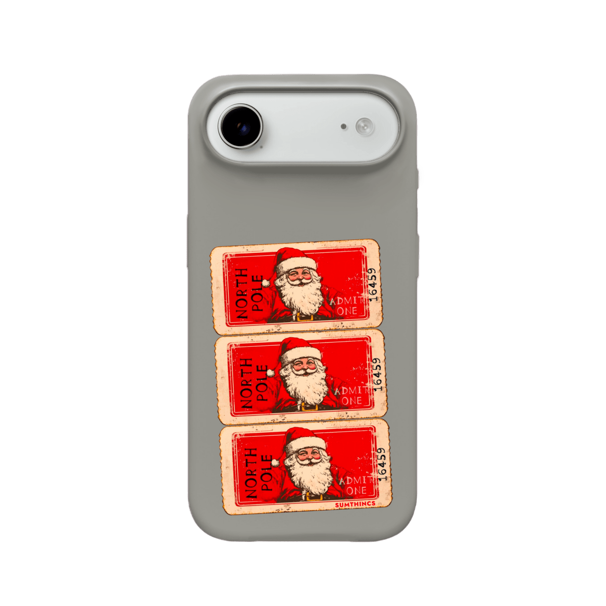 iPhone 17 Air Northpole Ticket Premium Telefon Kılıfı Pasifik Mavi - SUMTHINCS