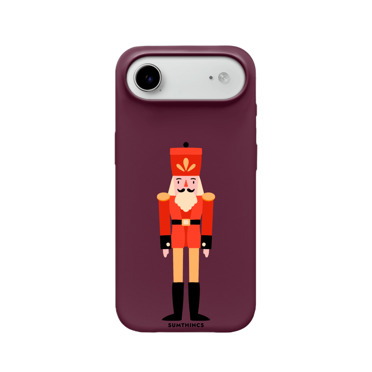 iPhone 17 Air Nutcracker Premium Telefon Kılıfı Bordo - SUMTHINCS