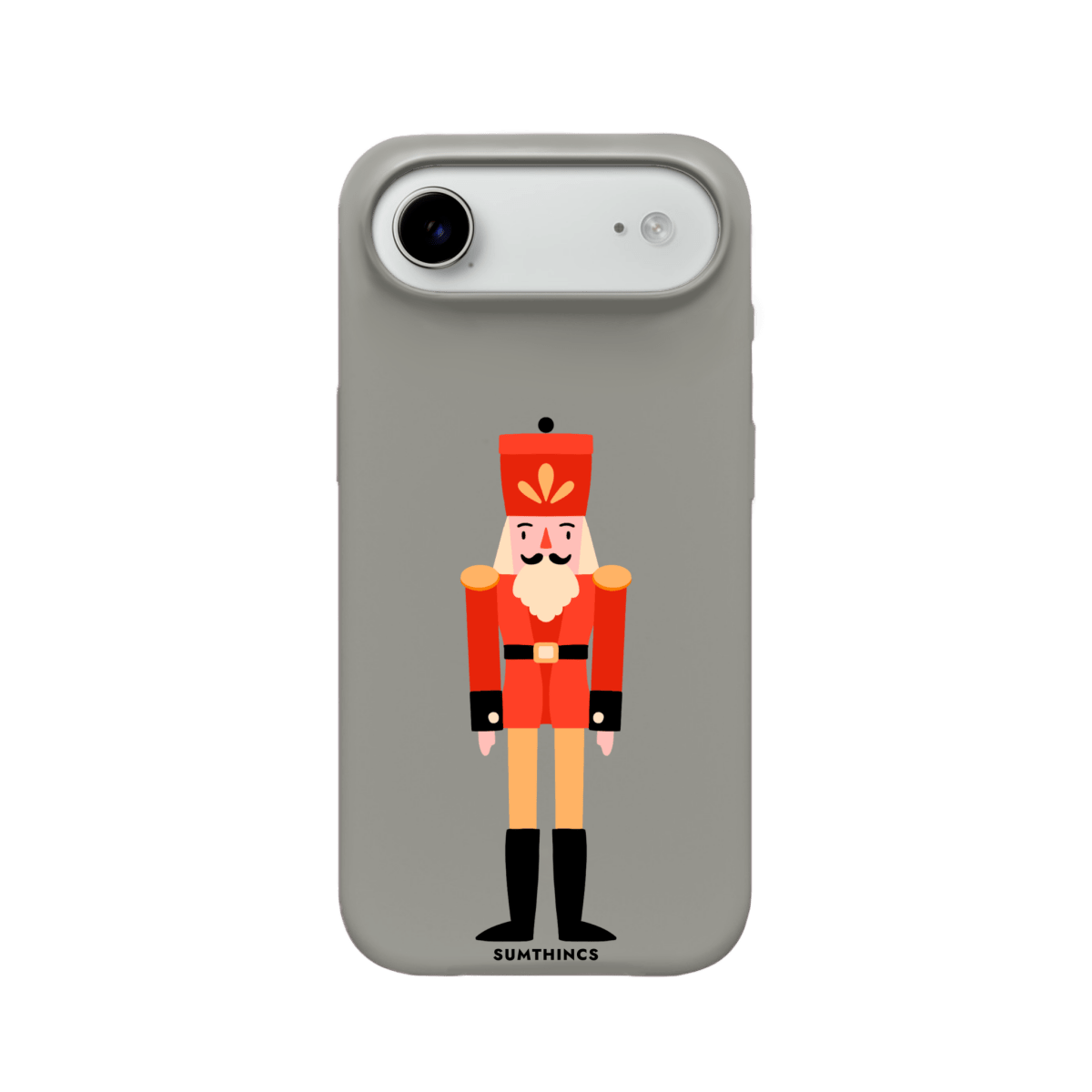 iPhone 17 Air Nutcracker Premium Telefon Kılıfı Gri - SUMTHINCS