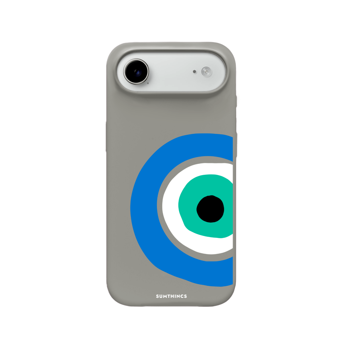 iPhone 17 Air Ocean Eye Premium Telefon Kılıfı Gri - SUMTHINCS