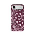 iPhone 17 Air Paisley Premium Telefon Kılıfı Bordo - SUMTHINCS
