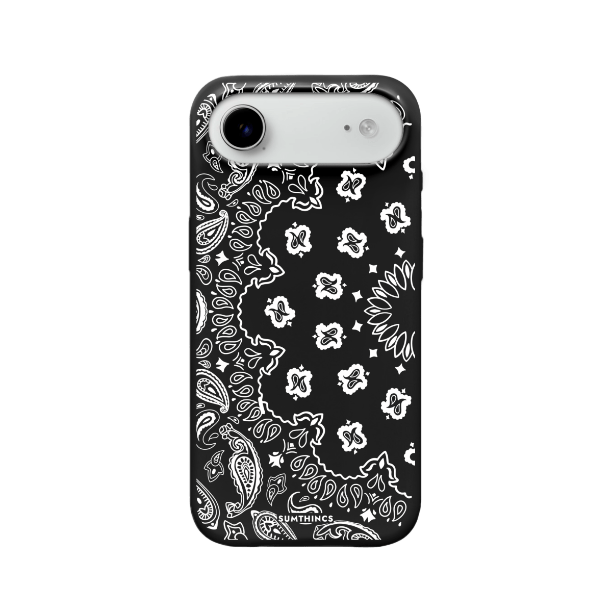 iPhone 17 Air Paisley Premium Telefon Kılıfı Siyah - SUMTHINCS