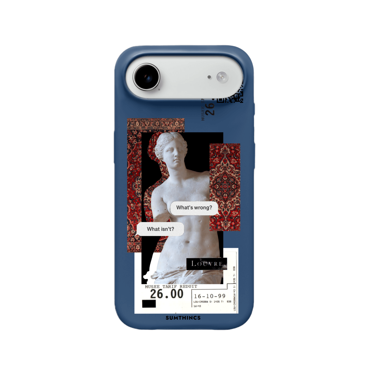 iPhone 17 Air PixelVenus Premium Telefon Kılıfı Pasifik Mavi - SUMTHINCS