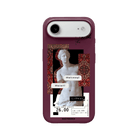 iPhone 17 Air PixelVenus Premium Telefon Kılıfı Bordo - SUMTHINCS