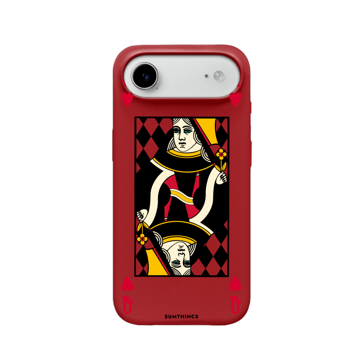 iPhone 17 Air Queen Premium Telefon Kılıfı Kırmızı - SUMTHINCS