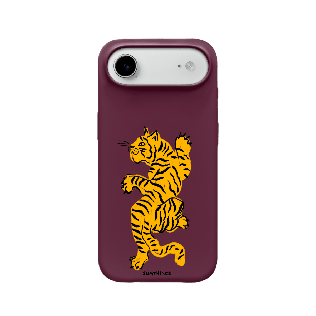 iPhone 17 Air ROAR Premium Telefon Kılıfı Bordo - SUMTHINCS