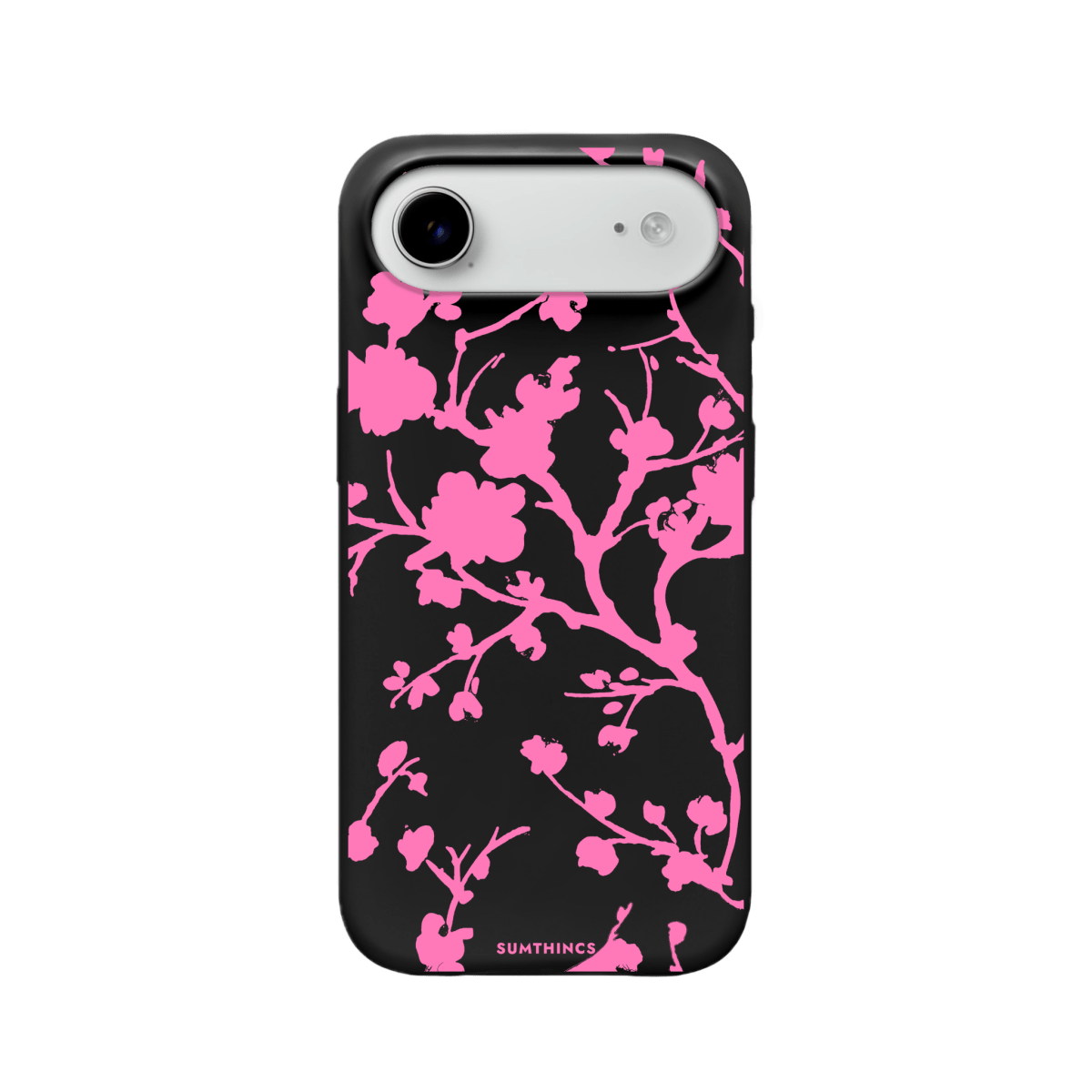 iPhone 17 Air Sakura Premium Telefon Kılıfı Siyah - SUMTHINCS