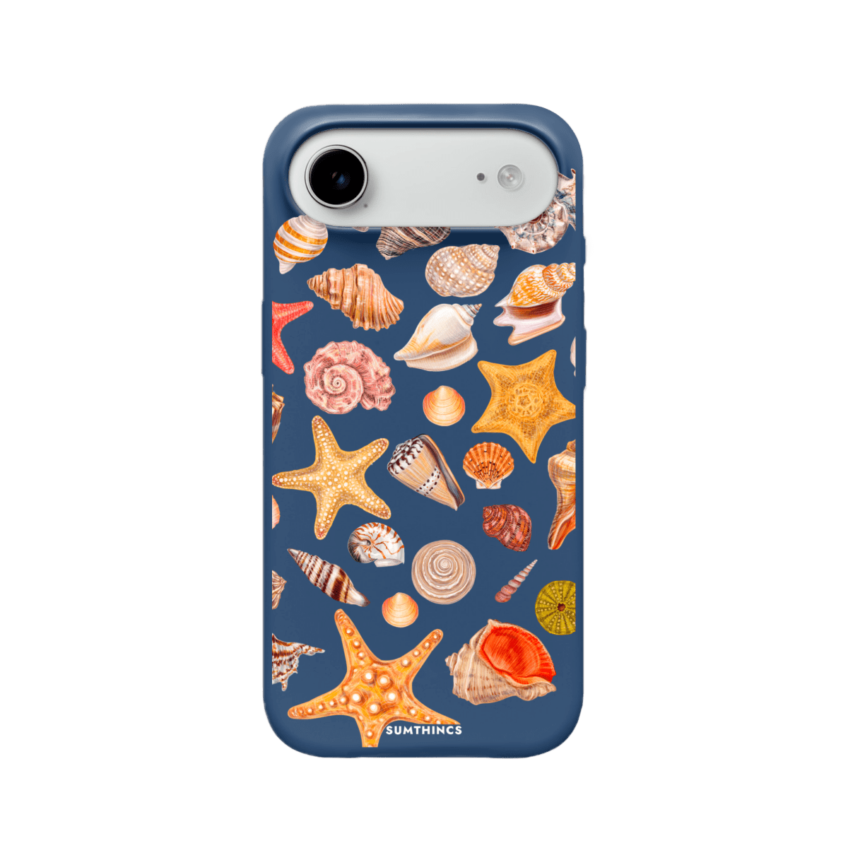 iPhone 17 Air Shells Premium Telefon Kılıfı Pasifik Mavi - SUMTHINCS