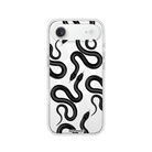 iPhone 17 Air Snakes Clear Magsafe Şeffaf Telefon Kılıfı - SUMTHINCS